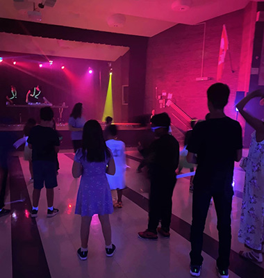 Snack Area at GlowJam